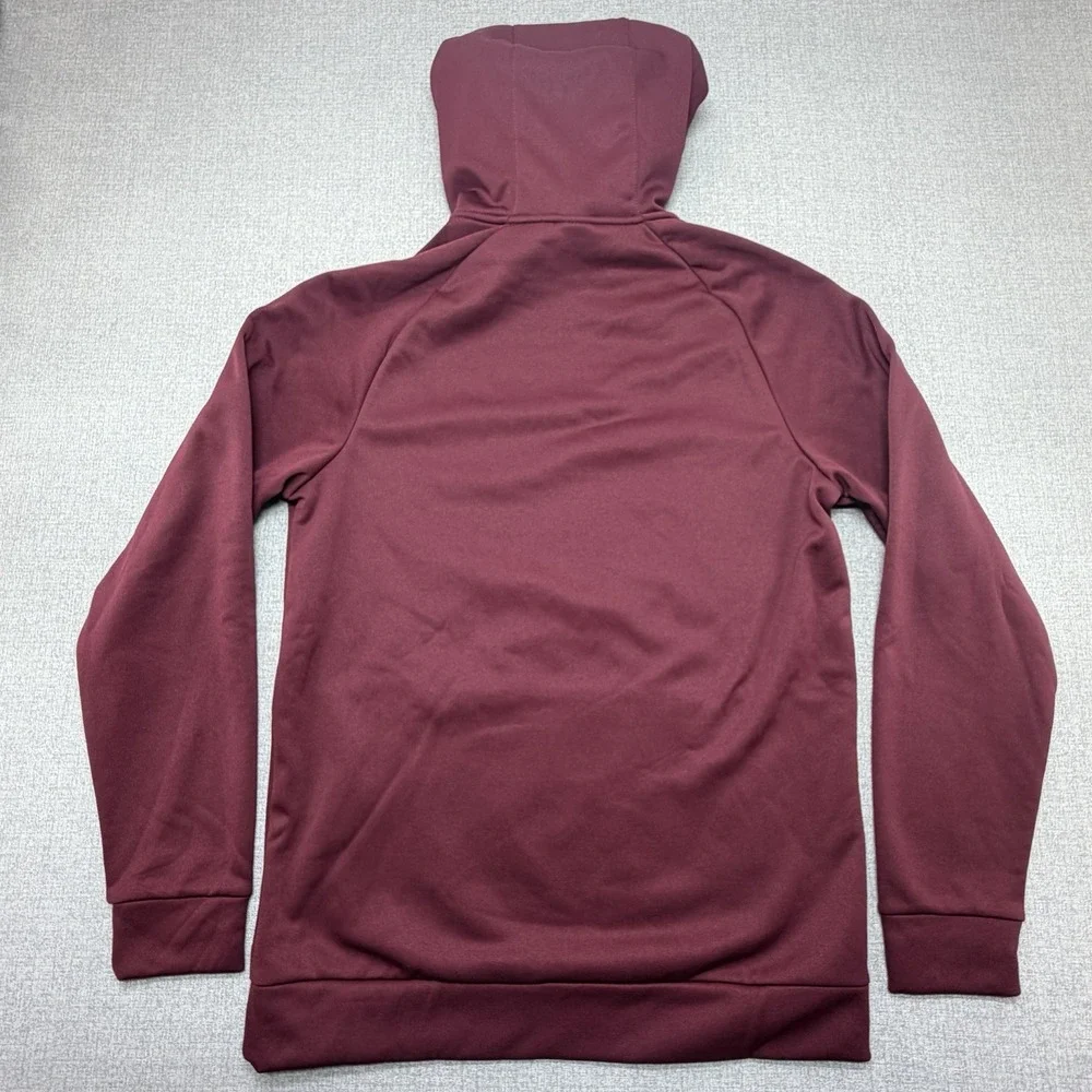 Nike Mens Therma-FIT Pullover Swoosh Hoodie Burgundy Small NWT